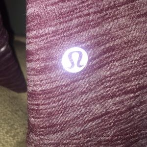 Lululemon 1/4 zippered long sleeve pullover